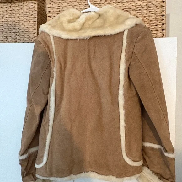 Leather Shearling Jacket - Picture 3 of 4